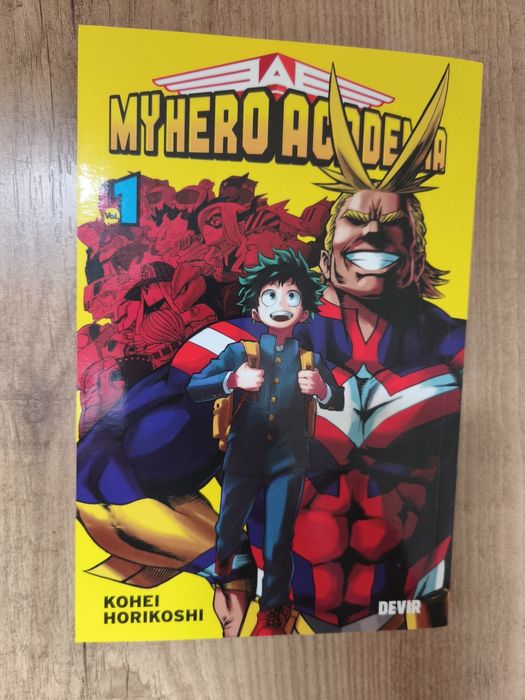 Livro My Hero Academia