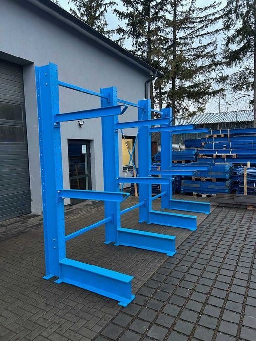 Regał magazynowy wspornikowy H240 ramiona 110cm na dłużyce profile