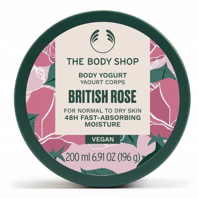 Jogurt do ciała The Body Shop British Rose róża balsam 200 ml