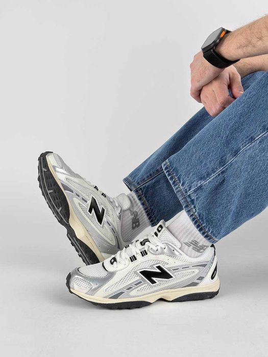 !SALE! New Balance 204L White Metallic Black Premium 36 37 38 39 40 41 42 43 44 45 нб літні