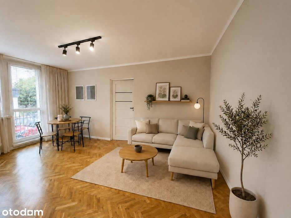 Świeżo Po Remoncie | 41,4 M² | 2 Pokoje | Parter