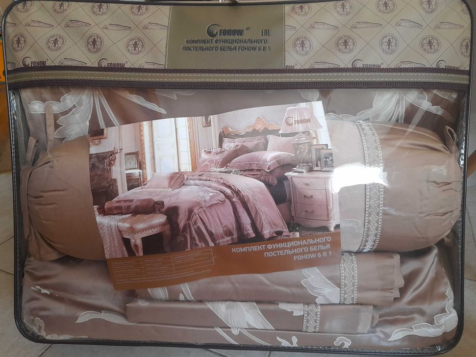 Nowy komplet pościeli 6w1