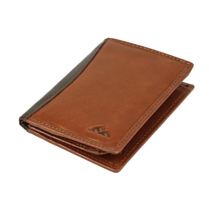 portfel męski el forrest  rfid skóra naturalna brązowy