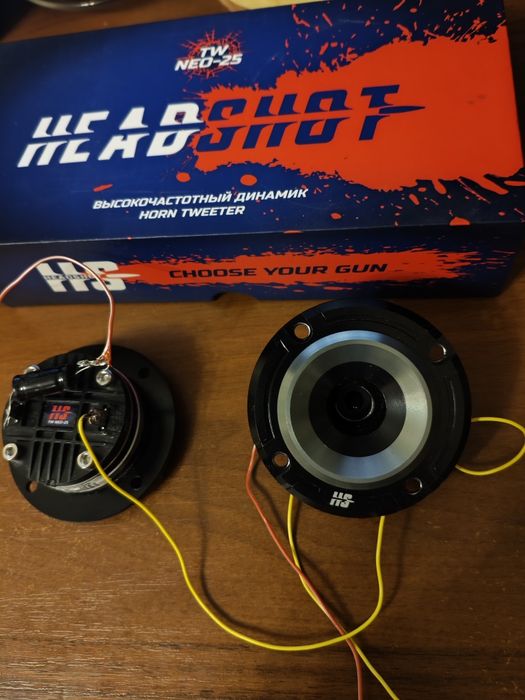 Рупорні твіттери Kicx Headshot TW NEO-25: 2 200 грн