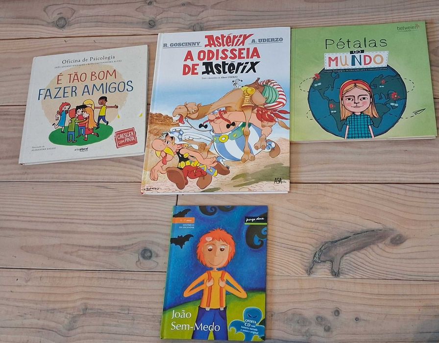 Livros para crianças.