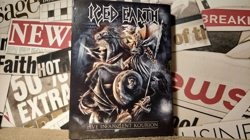 Iced Earth - Live In Ancient Kourion Mediabook Blu-ray + DVD + 2 x CD