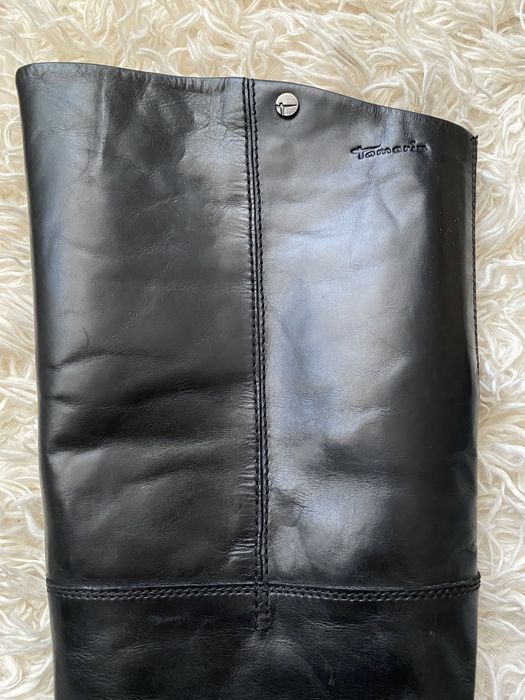 Сапожки шкіряні весна