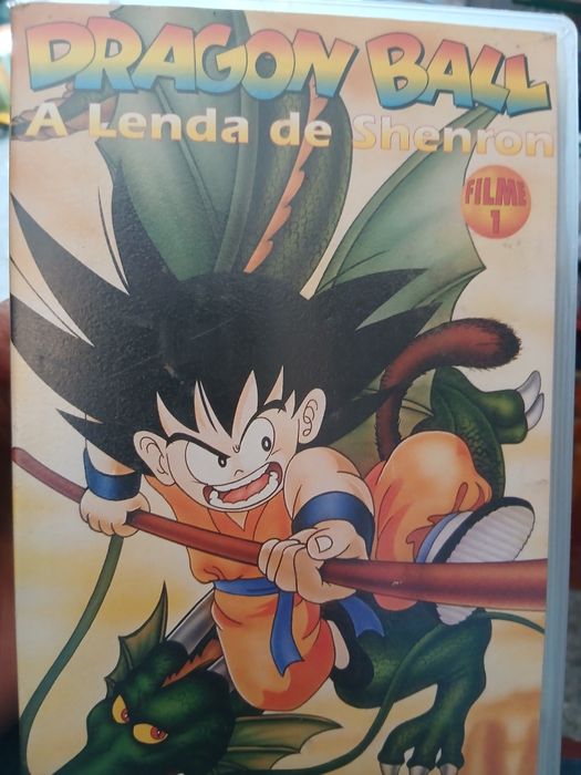 10 cassetes Dragon Ball VHS em Portugués