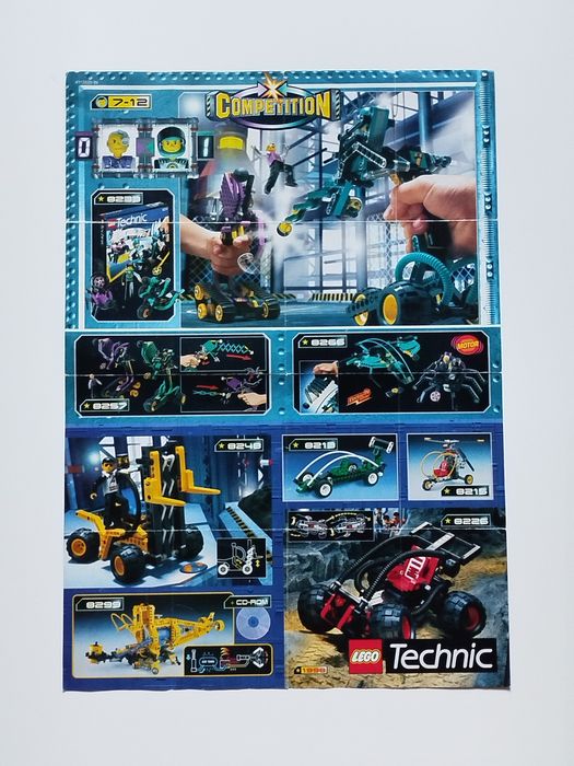 Mini katalog LEGO technic 1998