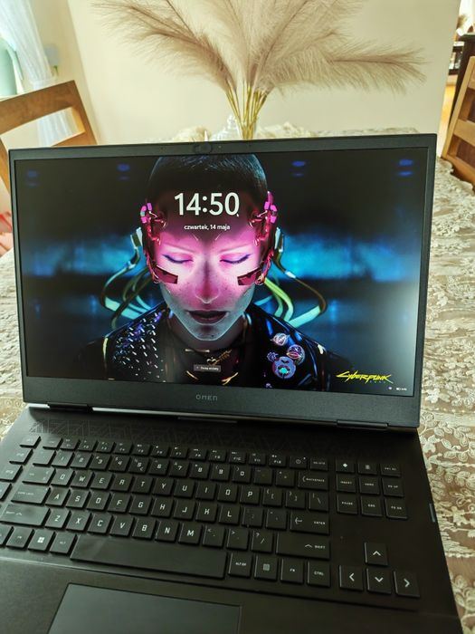 Laptop Gaming Cyberpunk HP Omen 17 Rtx 3060, 16gb, i7, wzorowy stan.