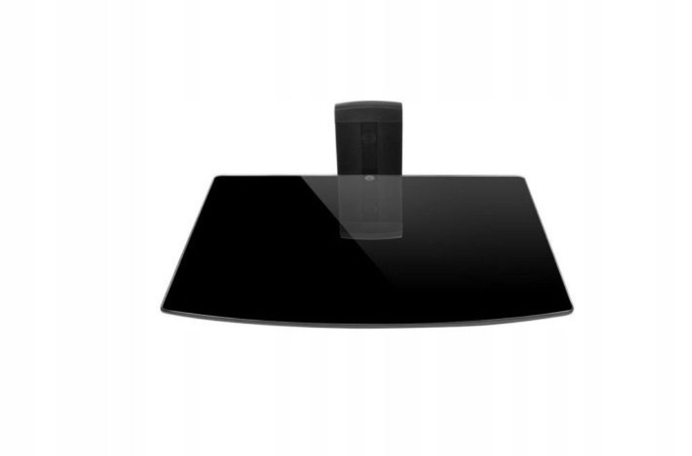 Półka szklana pod telewizor