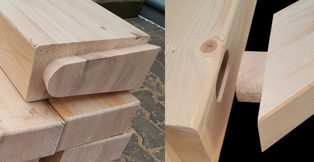 Pergola altana rzymska Portal 300x300cm wolnostojąca masywna