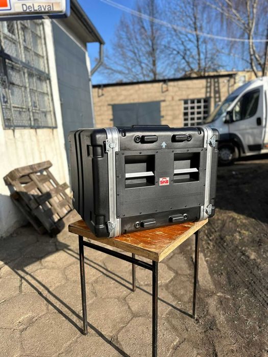 SKB Shock Rack 8U 2x szyna 50cm  19 cali  case skrzynia FAKTURA