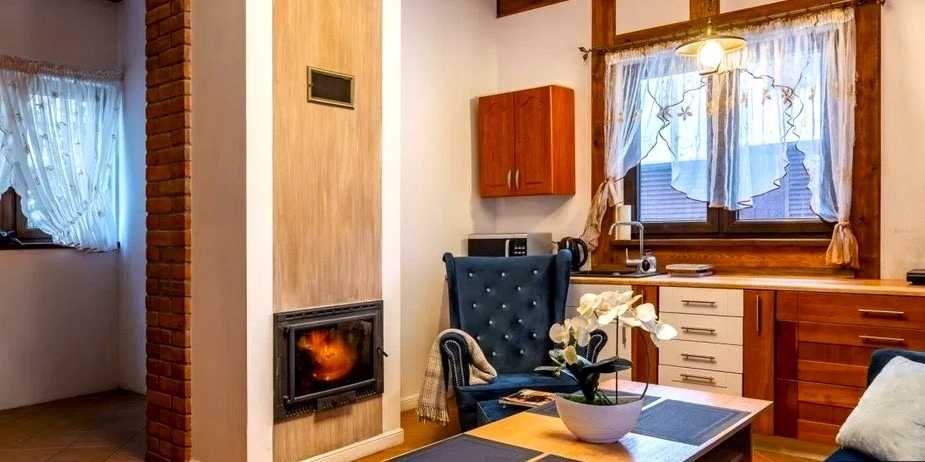 domek letniskowy nad jeziorem