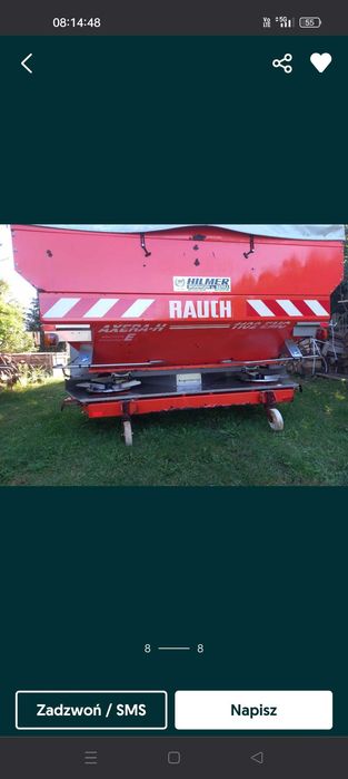 Rozsiewacz RAUCH isobus