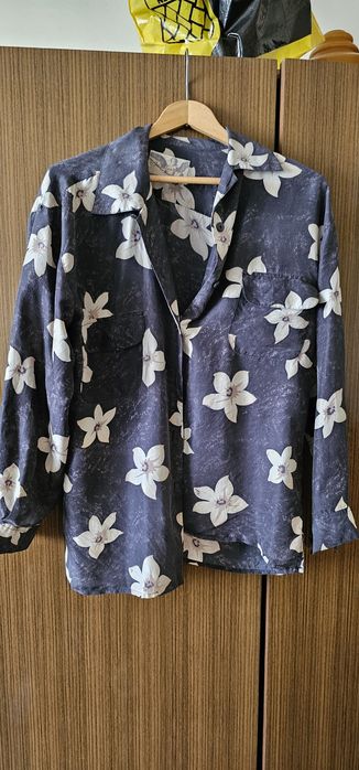 Jedwabna bluzka Francja elegancja