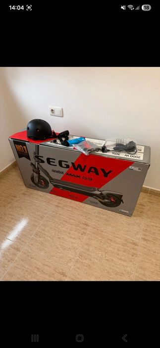 Trotinete segway Max G3