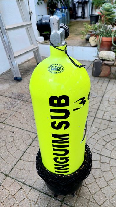 Garrafa de mergulho Faber 10L 300 bar