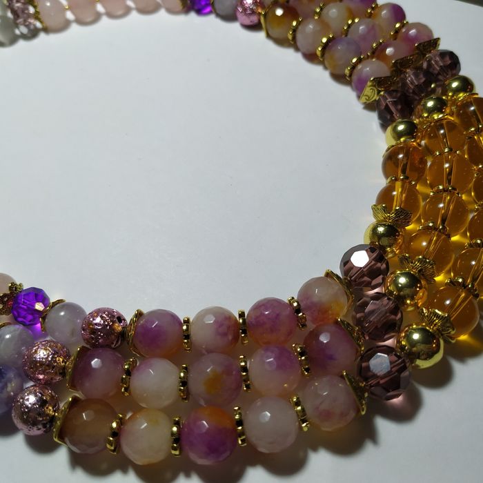 Намисто з міксу каменів