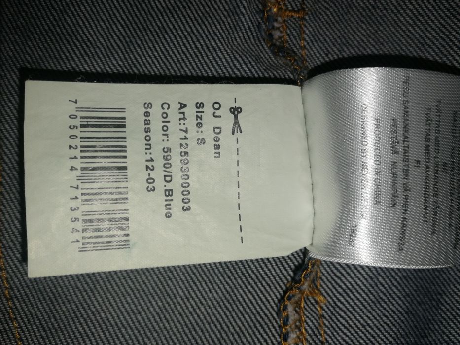 Kurtka  jeansowa Rever Denim rozmiar S