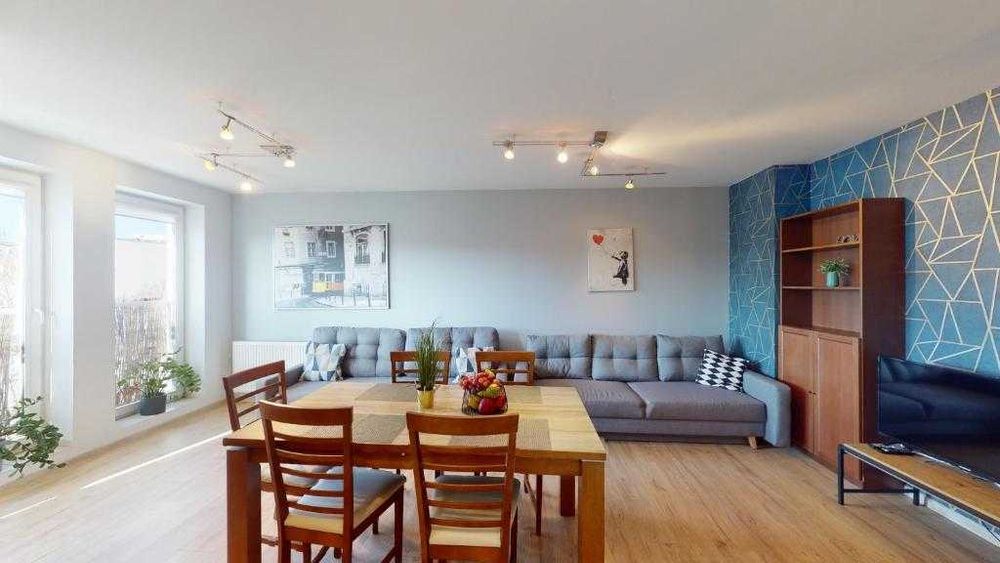 Duży apartament 800m od Rynku (3pokoje/75m2) od150zł /max 10 osób