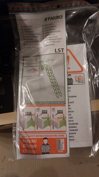 Schody strychowe fakro nożycowe