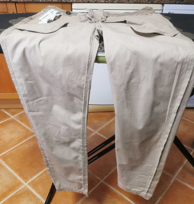 Calças de homem beje tecido leve e fresco marca SPRINGFIELD n°36