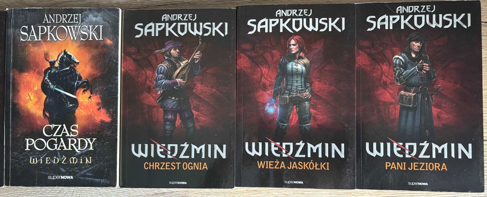 Pakiet Wiedźmin, tom 1-7, A. Sapkowski