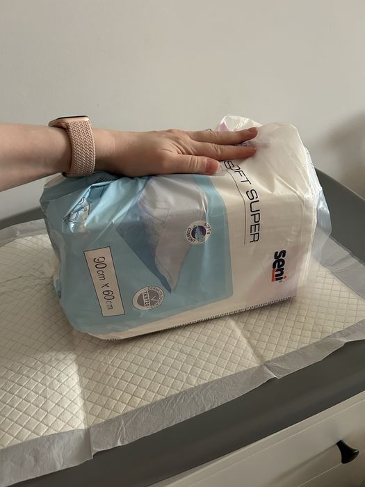 Seni podkłady 90x60 cm poporodowe