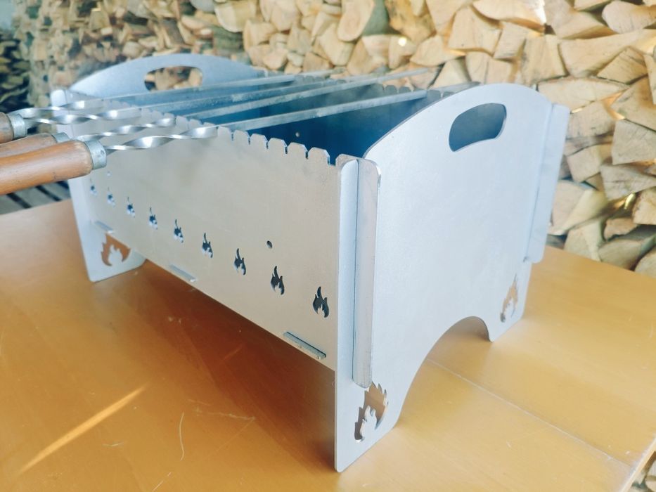 Мангал розкладний. Великий 58*36*21 см