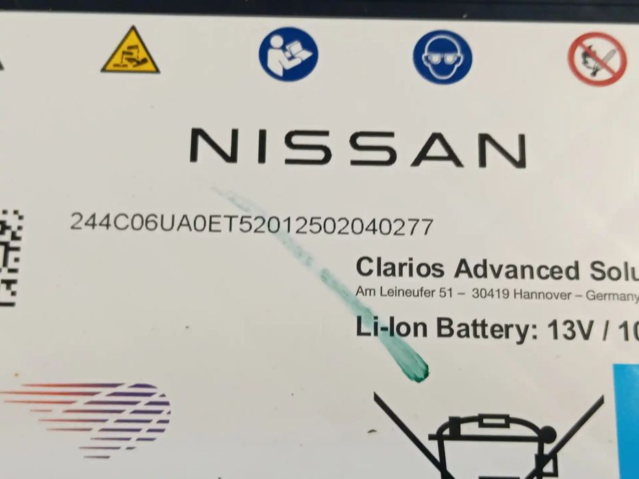 Bateria NISSAN QASHQAI III (J12) 1.3 DIG-T A LAS 4 RUEDAS 244C06UA0E