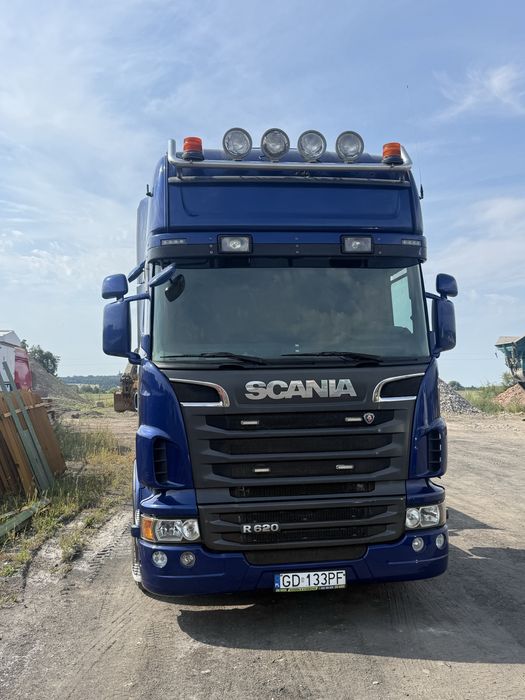 Scania R620 6x2 Boogie DMC66T -  pomoc drogowa auto serwisowane w Scania
