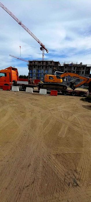 TANI transport maszyn rolniczych budowlanych pomoc drogowa laweta