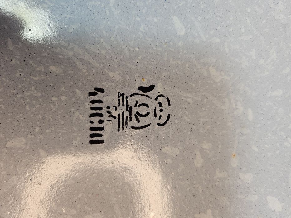 Emaliowana miska 40 cm PRL