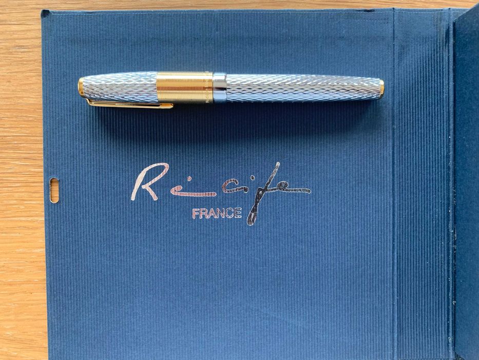 Caneta Récife p.slime metal arabesque