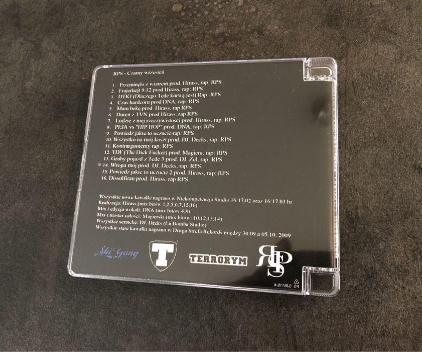 Peja Czarny Wrzesień pudełko bez CD