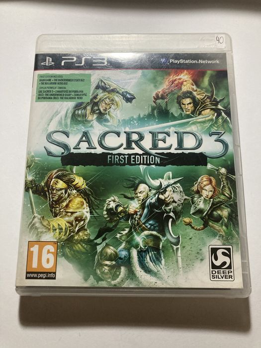 Sacred 3 first edition na ps3 gra na ps3