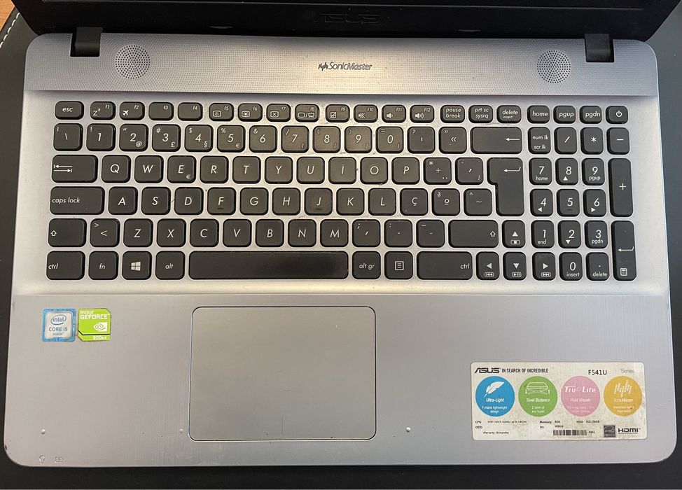 Asus F541U (Peças)