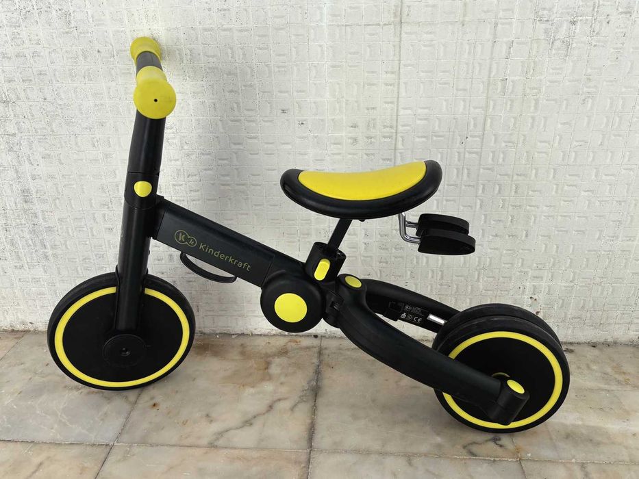 Triciclo e bicicleta de equilíbrio - Kinderkraft