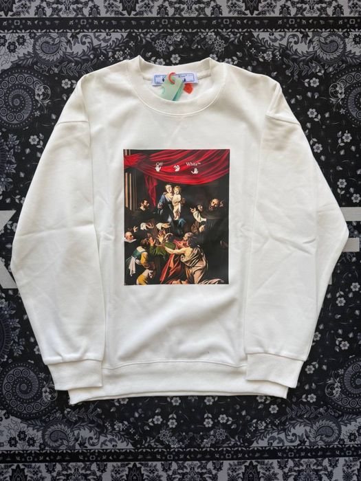 Худі Off-White Caravaggio Painting / світшот оф вайт з картиною караваджо