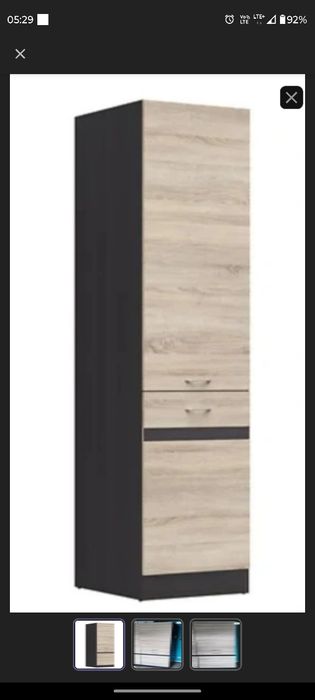 Słupek szafa kuchanna 50 cm BRW Junona line Zagórów
