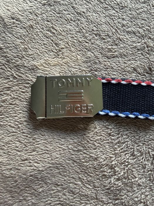Pasek parciany męski Tommy Hilfiger