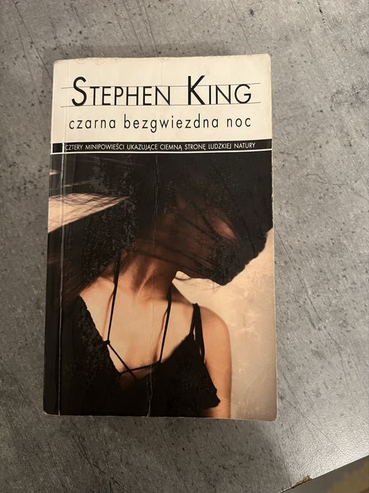 książka Stephen King Czarna bezgwiezdna noc