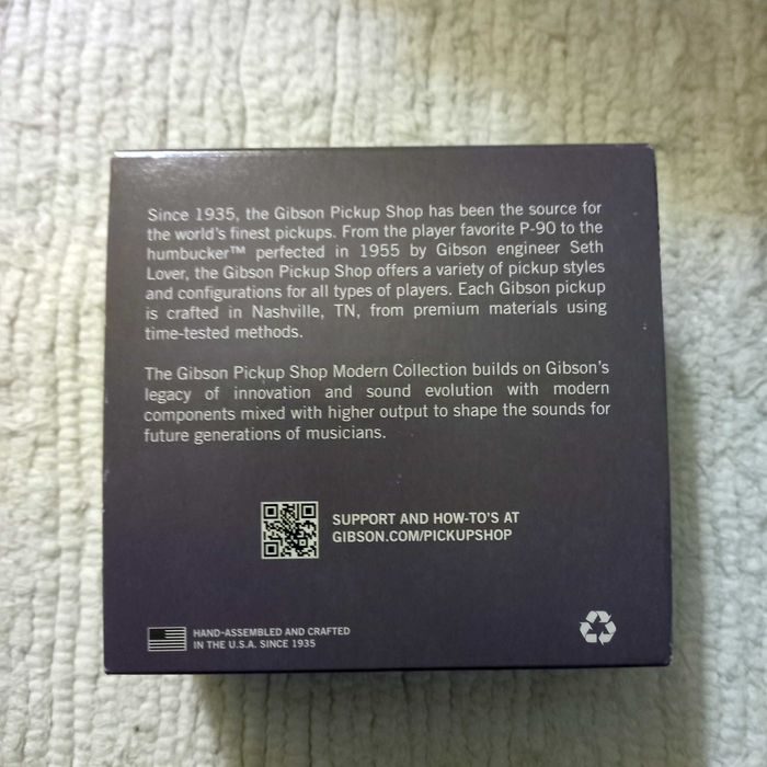pickup Gibson 498T (Les Paul, SG, etc) humbucker novo na caixa