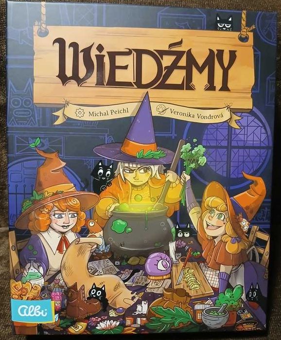 Wiedźmy gra planszowa