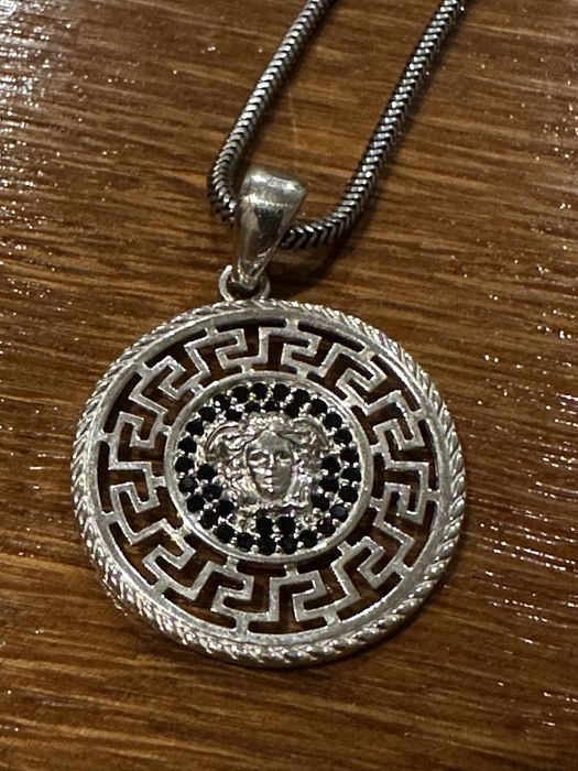 Кулон підвіс Versace срібло 925