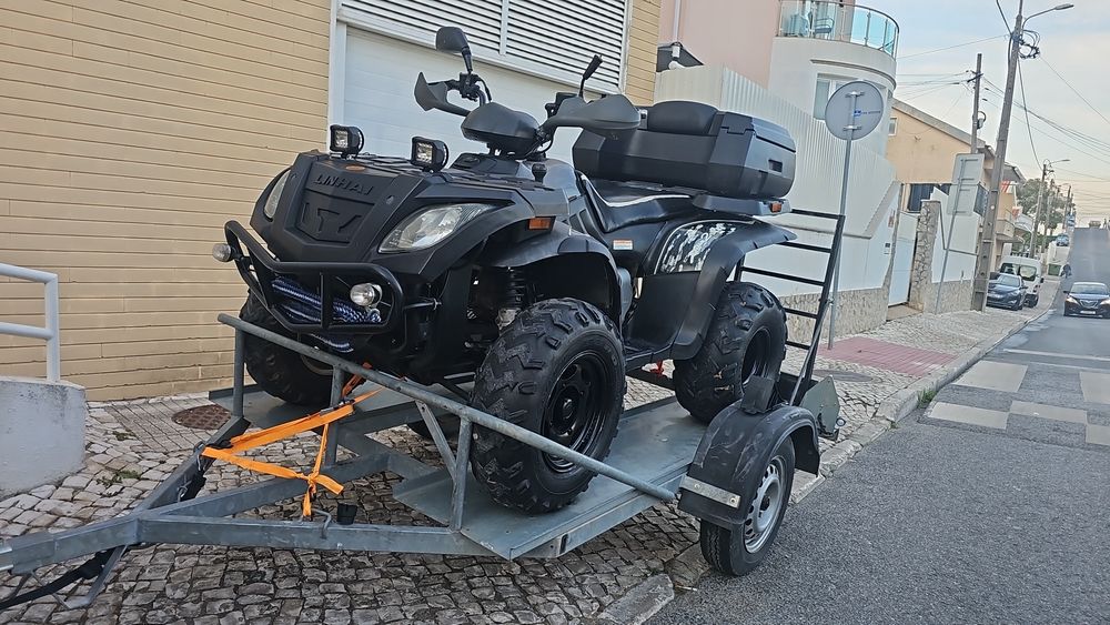 Atrelado moto 4 motas