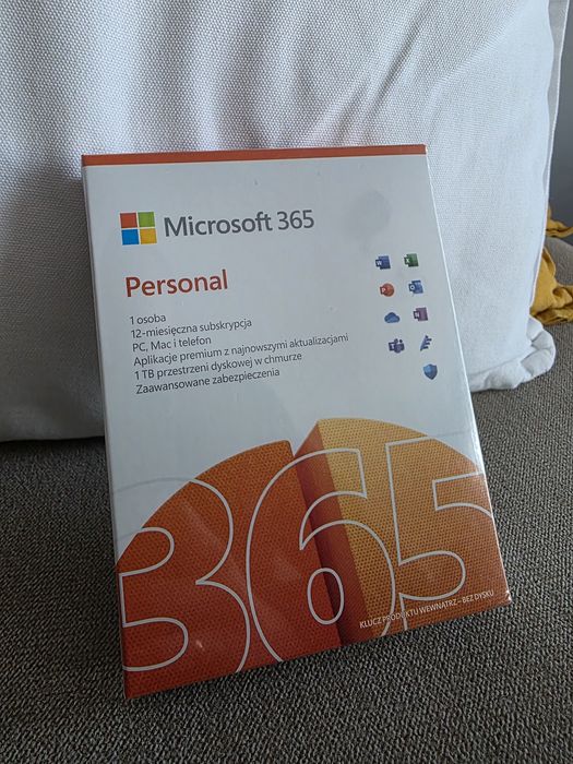 Microsoft 365 Personal - 12 miesięcy - oryginalny