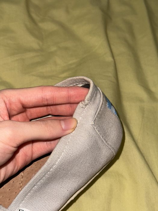 Еспадрильи мокасины кроссовки кеды TOMS обувь мужская 44 45 размер