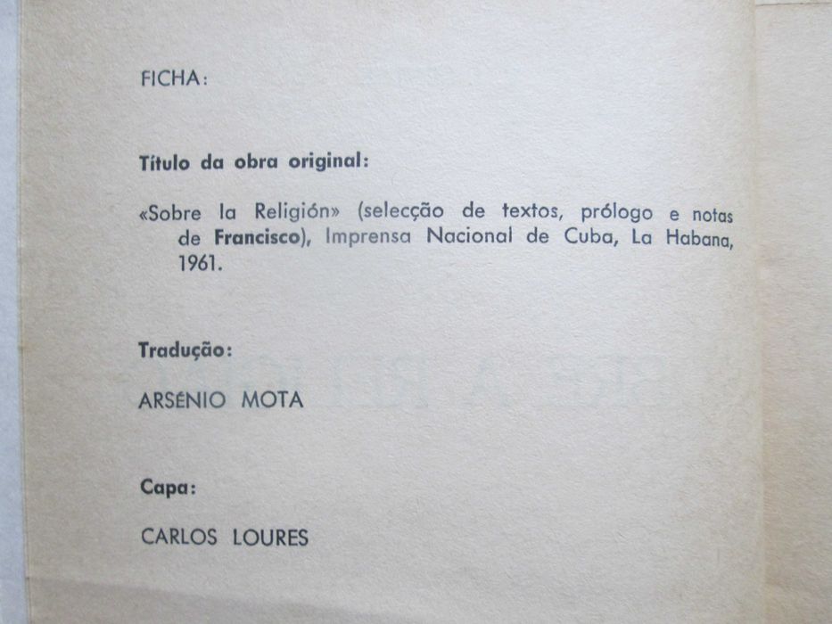 V. I. Lenine, Sobre a Religião